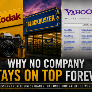 Why No Company Stays on Top Forever: Lessons From Nokia, Kodak, Blockbuster, Yahoo & BlackBerry